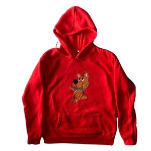 Youth scrappy-doo pullover hoodie size L